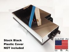 Mustang 2015-2023 Stainless 1 Pc FUSE BOX LID COVER engine chrome dress up parts