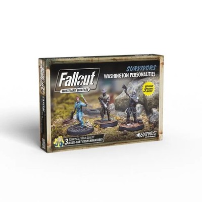 Fallout: Wasteland Warfare - Survivors - Washington Personalities