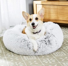 Premium Fluffy Calming Dog Bed