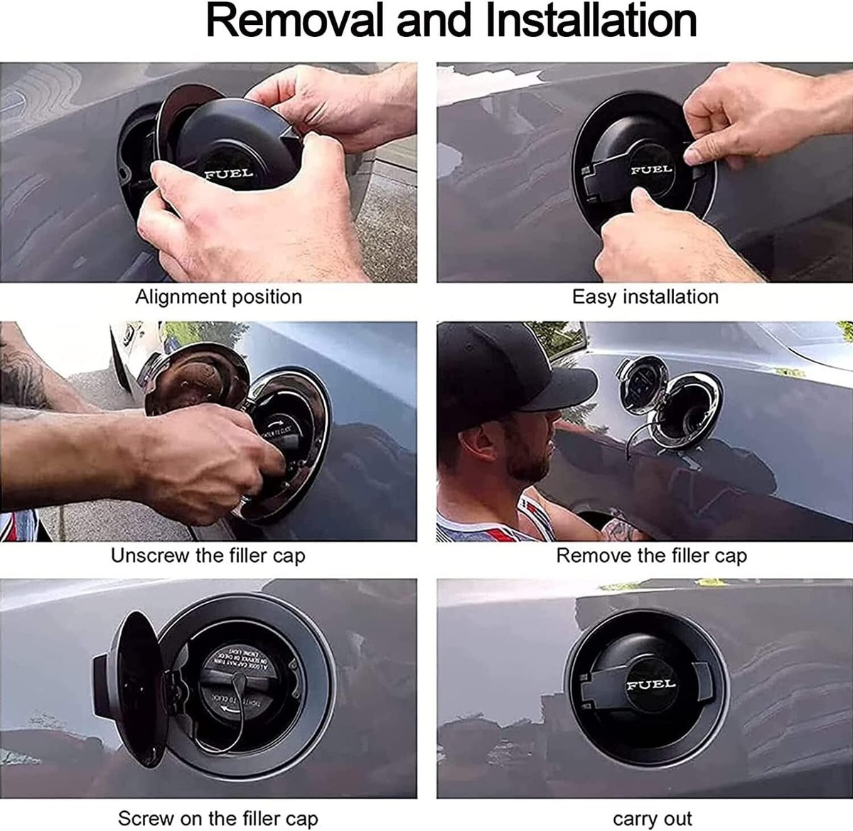 RAGBUSCLE Tankdeckel Für Dodge Challenger 2008-2019 - Einfacher Einbau, Perfekte Passform!