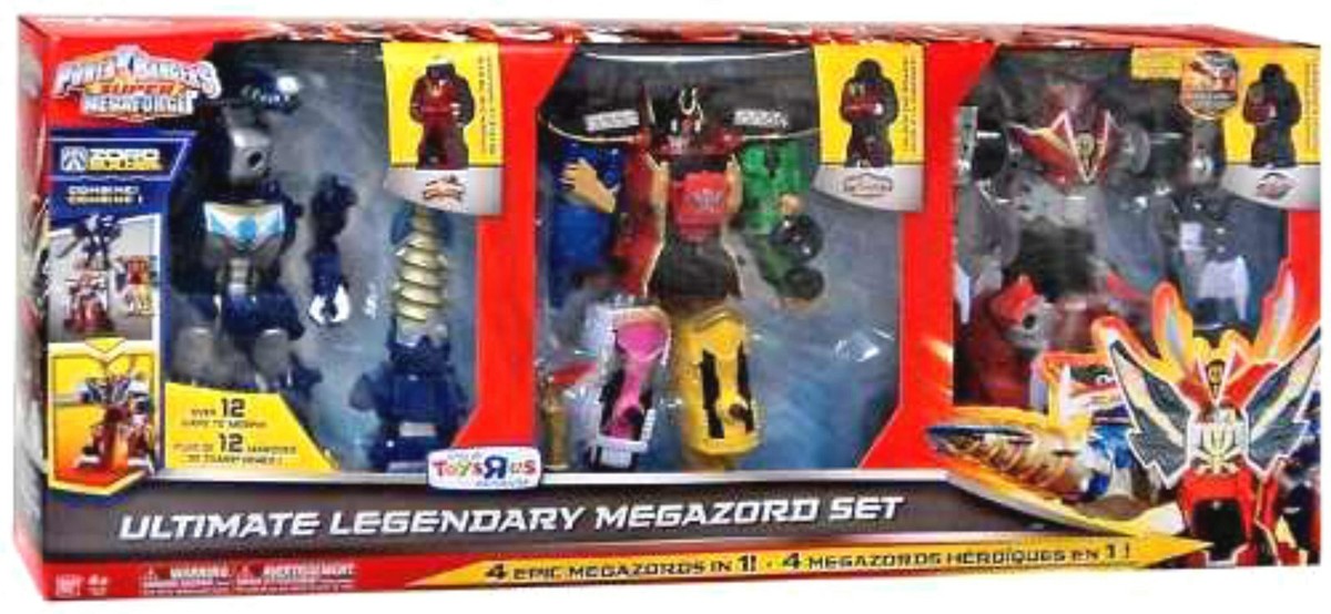 Power Rangers Deluxe Megaforce Ultimate Legendary Megazord Rex