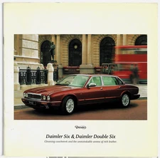 Daimler Six 4.0 & Double Six 6.0 X300 1996-1997 UK Market Sales Brochure