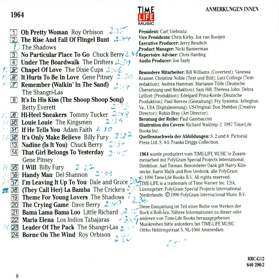 (CD) The Rock 'n' Roll Era - 1964 - Roy Orbison, Gene Pitney, Chuck Berry, u.a. - Bild 3 von 3