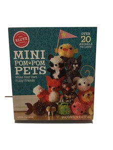 Klutz Mini Pom Pom Mascotas Craft Kit Completamente Nuevo Libro Y Materiales Ebay
