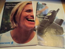  ORIGINAL USER GUIDE FOR ERICSSON T18 106 PAGES+ACCESSORIES BOOKLET