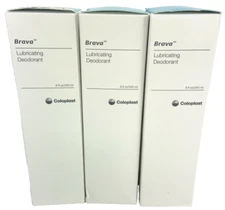 3 Bottles Coloplast 12061 or 120610 Brava® Lubricating Deodorant Exp 2026-2028*