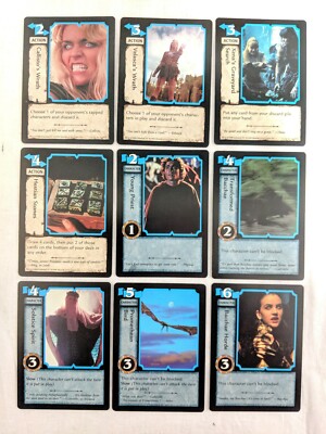 Xena Trading Card Game Battle Cry Complete Common Uncommon Set TCG