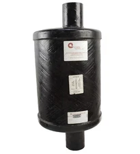 New Centek Marine Muffler 3.5" In / Out Vernalift Wet Exhaust 1500097 12" x 18"