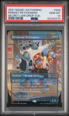 未開封 しつこい請願者/Persistent Petitioners 598 MTG - Secret Lair Drop 2021 - SLD - Persistent Petitioners