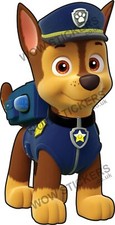 Chase Paw Patrol Aufkleber Figur Anh&auml;nger Eiswagen Ladenaufkleber (Gr&ouml;&szlig;e w&auml;hlbar