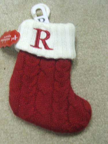 ST NICHOLAS QUADRATISCH VERSCHIEDENE MONOGRAMM MINI 8 ZOLL STRICKSTRÜMPFE LESEN SIE UNTEN - Bild 6 von 19