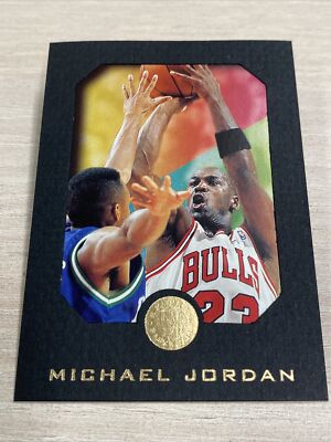1995-96 Skybox E-XL Black Border Michael Jordan #10