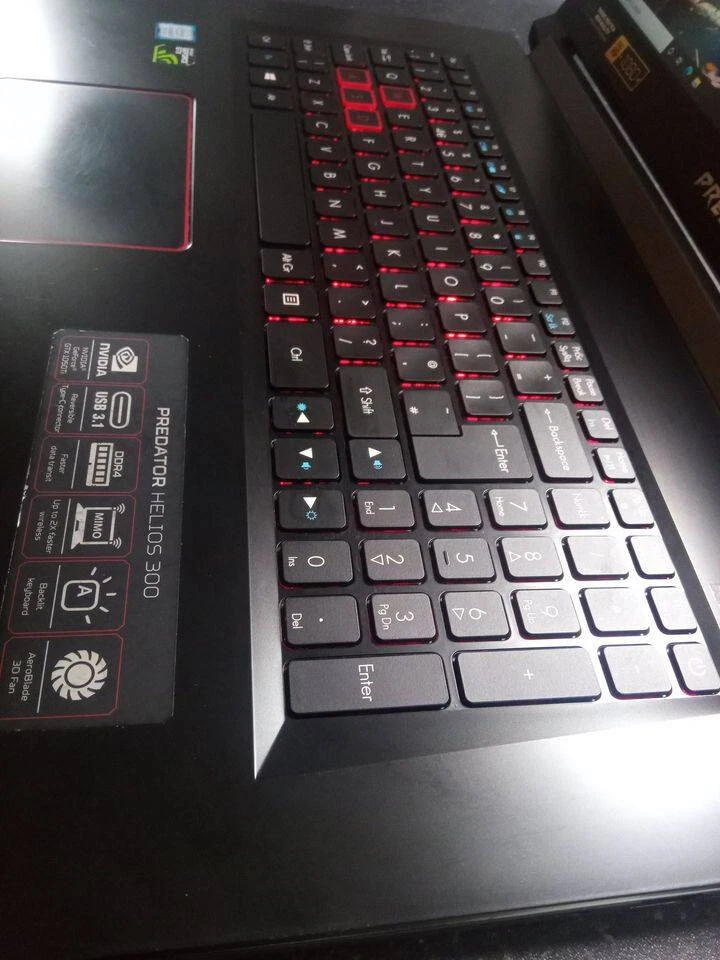 Acer 17.3" GTX 1050Ti i5-7300HQ 8GB RAM 128GB SSD 1TB HDD Gaming Laptop VR READY - Image 3 of 4