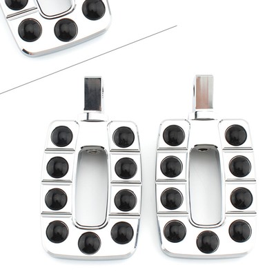 Front Foot Peg Footrest Driver Pedal Non-slip For BMW R18 R18 B Classic Chrome