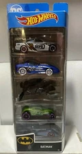 🔥 DEAL 🔥 DC COMICS Classic BATMAN Hot Wheels (HOT WHEELS CITY) 5 Pack 2019 NEW