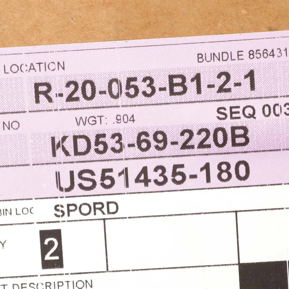 NUEVO ESPEJO RETROVISOR INTERIOR GENUINO MAZDA3 MAZDA 3 OEM KD53-69-220B Foto 3 de 3