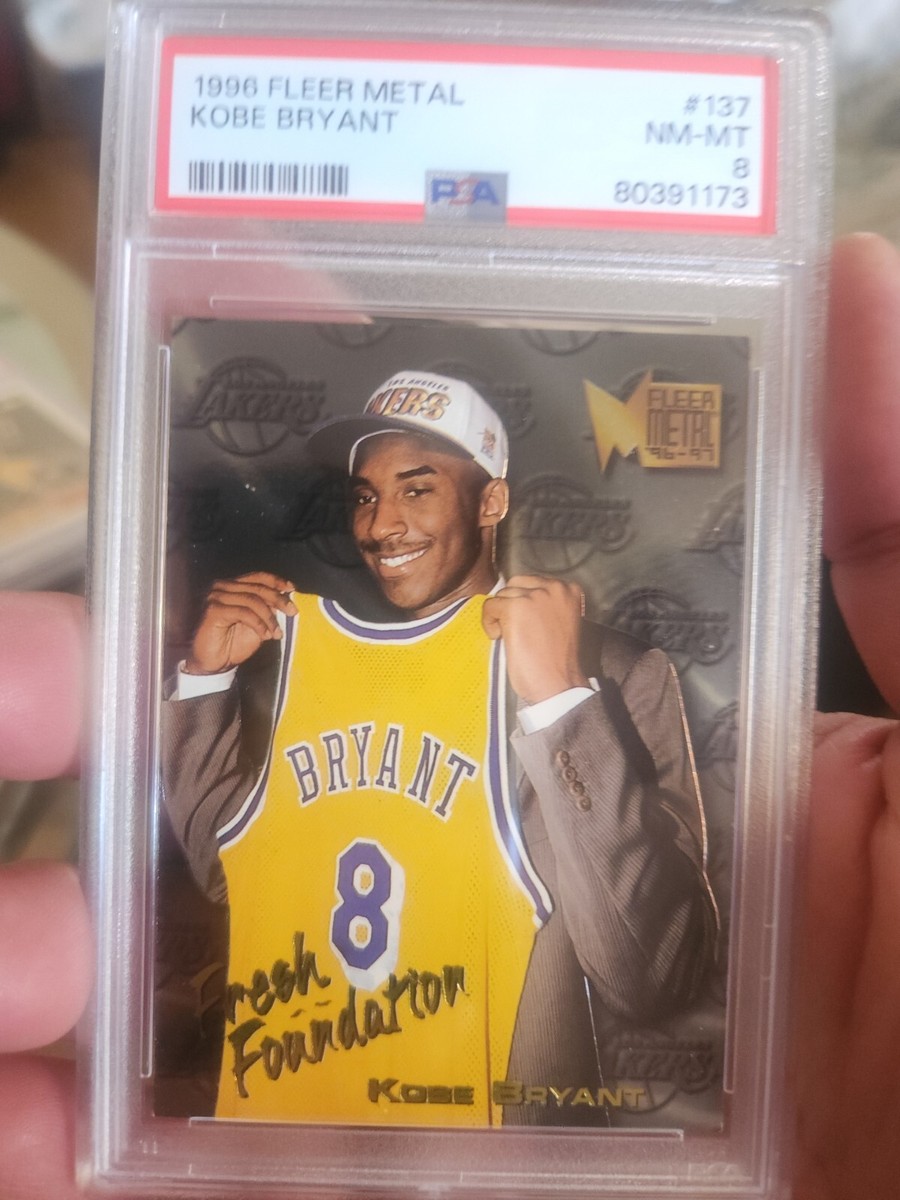1996-97 Fleer Metal Fresh Foundations Rookie #137 Kobe Bryant