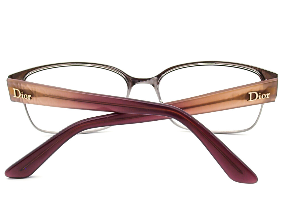 Dior Women's Eyeglasses CD3767 Dark Purple Full Rim Frame Italy 53[]15