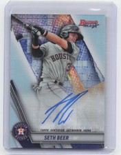2019 Bowman's Best #B19-SB Seth Beer Best of 2019 Autographs Refractor