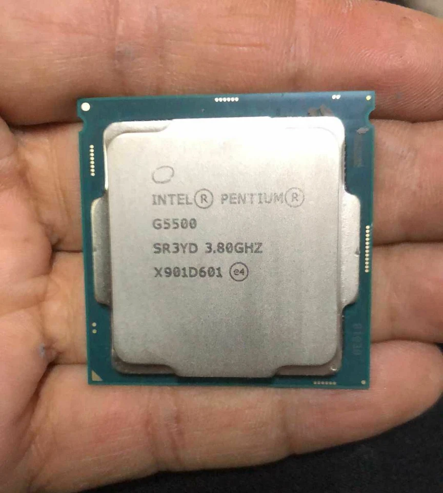 8Th Gen Intel Pentium Gold G5500 LGA 1151 CPU Processor Coffee Lake Dual-Core - Image 2 of 2