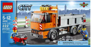 lego city tipper truck