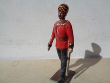 Britains, Indian Army 2nd SIM 1911, well done repainted 54mm lead soldier, TD