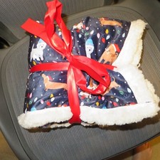 Plush Pet Throw Blanket Dogs NEW 30" x 40" Dachshund  Friends