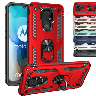 Für Motorola G14 G54 G Play 2024 Handyhülle Handy Schutz Bumper Cover Magnet