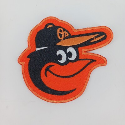 Baltimore ORIOLES Logo Patch MLB Embroidered, Iron On 2.75'' by 2.5''