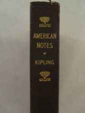 American Notes by Rudyard Kipling VINTAGE