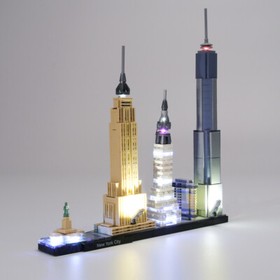LED Light Up Kit For  Legos 21028 LEGOs New York City Architecture lighting kit