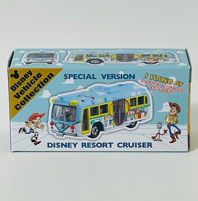 TOMICA Tokyo Disneyland Toy Story DISNEY RESORT CRUISER Mini Toy