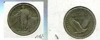 1917 D TYPE 1 STANDING LIBERTY SILVER QUARTER FINE 8944N