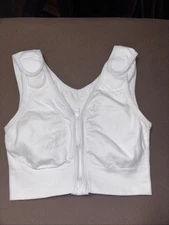 Carefix Post-Op White Bra Size XL Adjustable Shoulder Straps