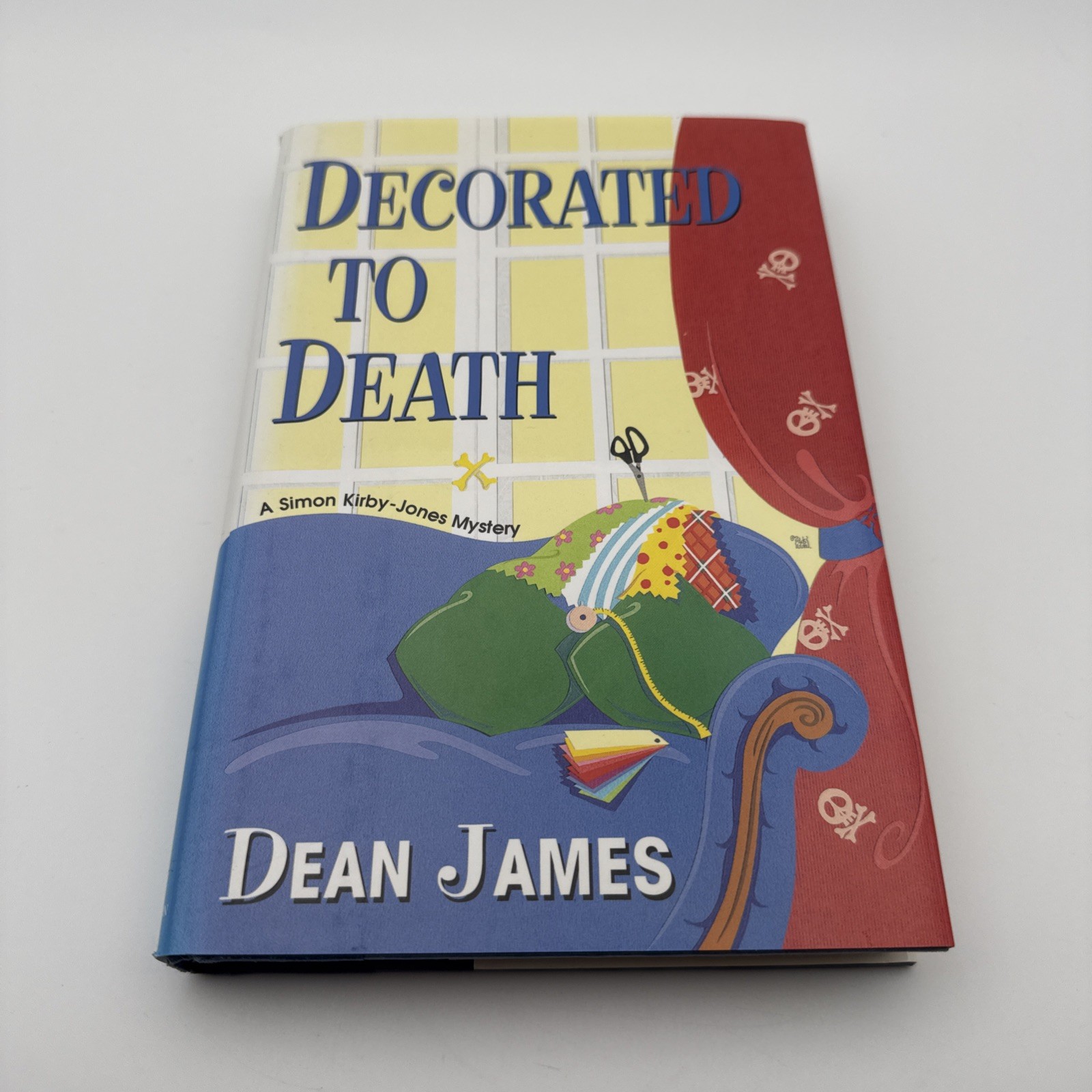 Decorated To Death Dean James Simon Kirby-Jones Mystery HB First Edition