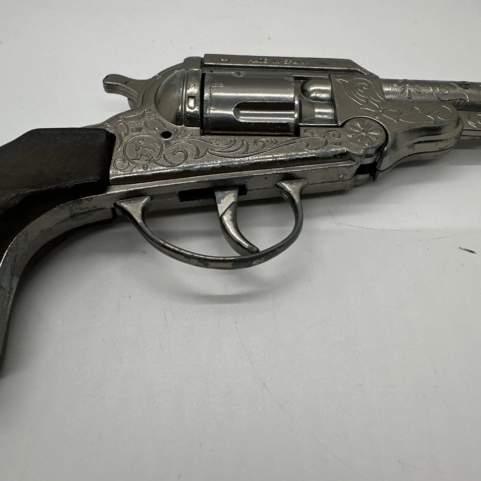 Lot of 2 Vintage GONHER 88 Western Revolver Diecast Toy Cap Gun Spain EXCELLENT - Image 4 of 4