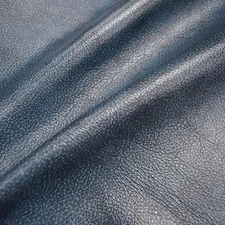 Blue Two Tone Leather Hide Upholstery Full Cow Hide 50 Square Feet Stunning