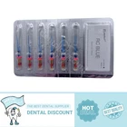 Dental Blue Endodontic Reciprocating  NiTi Root Canal Files Rotary 25mm R25 6pcs