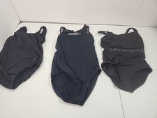 Girls Gymnastics Leotards Lot Black Mixed Sizes 5-7 Dance Ballet Leos