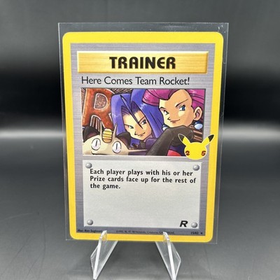 Here Comes Team Rocket! 15/82 Celebrations Classic Collection 25th Anniversary