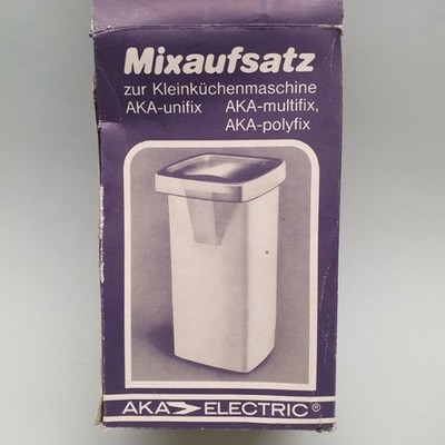 AKA-Electric Mixaufsatz zur Kleinküchenmaschine, AKA-Unifix/Multifix/Polyfix,OVP