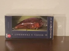 Model S Crankbait H2O Xpress Fishing Lure w/ VMC Treble Hooks - Ghost Craw