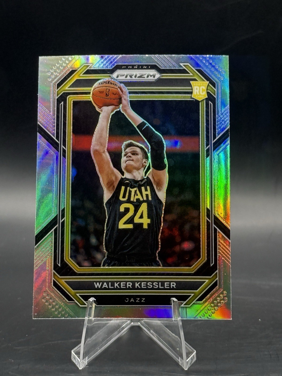 Walker Kessler- 2022-23 Panini Prizm Silver Prizm Rookie #234 Utah Jazz 🔥🔥Q53