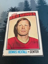1976-77 Topps - Dennis Hextall #32 - FREE SHIPPING