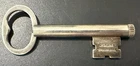 VINTAGE TIFFANY & CO STERLING SILVER SKELETON KEY RING KEYCHAIN/PENDANT