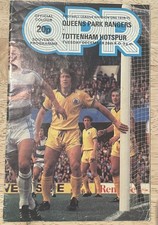Queens Park Rangers v Tottenham Hotspur Division One Match Programme 26.12.1978