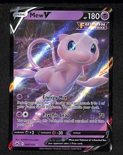 Mew V 60 V Rare Pokemon Crown Zenith 159 Holo 2023 on eBay