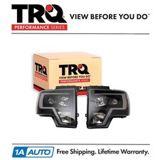Trq Performance Headlight Assembly Set Fits 2009-2014 Ford F-150