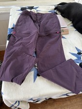 LL Bean Nylon Windbreaker Type Material Pants That Zip Off To Shorts Kid Size 12