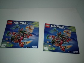 LEGO NINJAGO: 70735 Ronin R.E.X. Complete With Box & Instructions 1 Broken Part